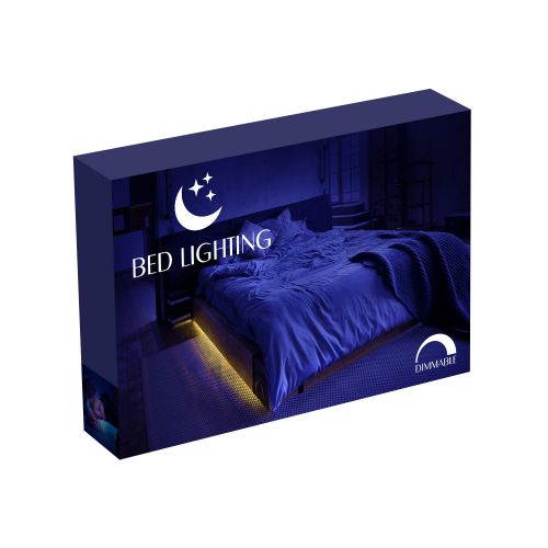 LED Bettbeleuchtung für ein Einzelbett